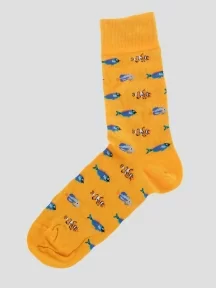 Мужские носки Oemen, PM507, ЖЕЛТЫЕ